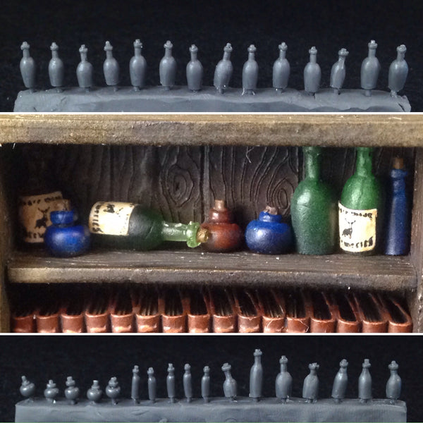 40 Miniature Bottles